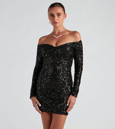 Maddie Off-The-Shoulder Party Dress