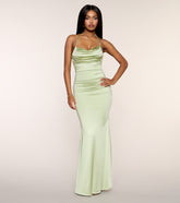 Leia Satin Mermaid Formal Dress