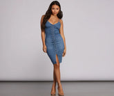 Denim Dream Mini Dress