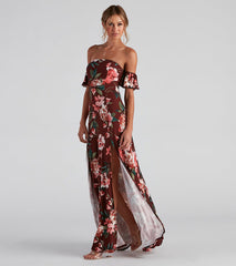 Total Beauty Floral Maxi Dress