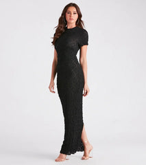 Curve-Hugging Chic Sheer Lace Maxi Dress