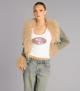 Ultra Game NFL San Francisco 49ers Rhinestone Tank Top