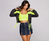 Go Bold Zip Front Jacket
