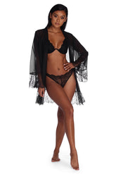 Beauty In Lace Kimono