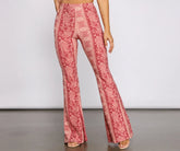 Bohemian Mood Paisley Flared Pants