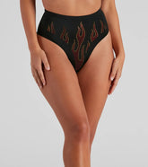 Too Hot To Handle High Waist Briefs