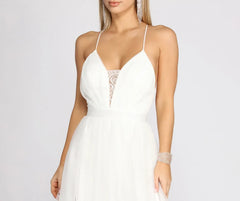 Maxine A-Line Tulle Dress
