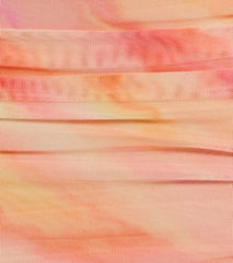 Looking Cute Strapless Tie-Dye Bodycon Mini Dress