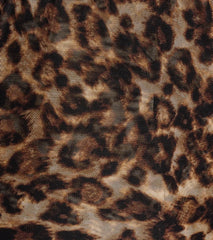 Sassy Allure Leopard Print Halter Mini Dress