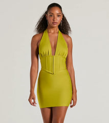 Sculpted Sultry Bandage Mini Skirt